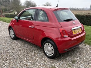 Fiat 500 1.2 Pop.Low miles.3 month warranty.£5995