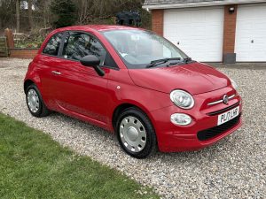 Fiat 500 1.2 Pop.Low miles.3 month warranty.£5995
