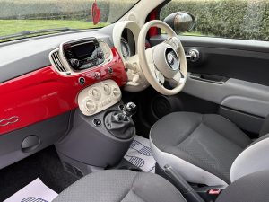 Fiat 500 1.2 Pop.Low miles.3 month warranty.£5995